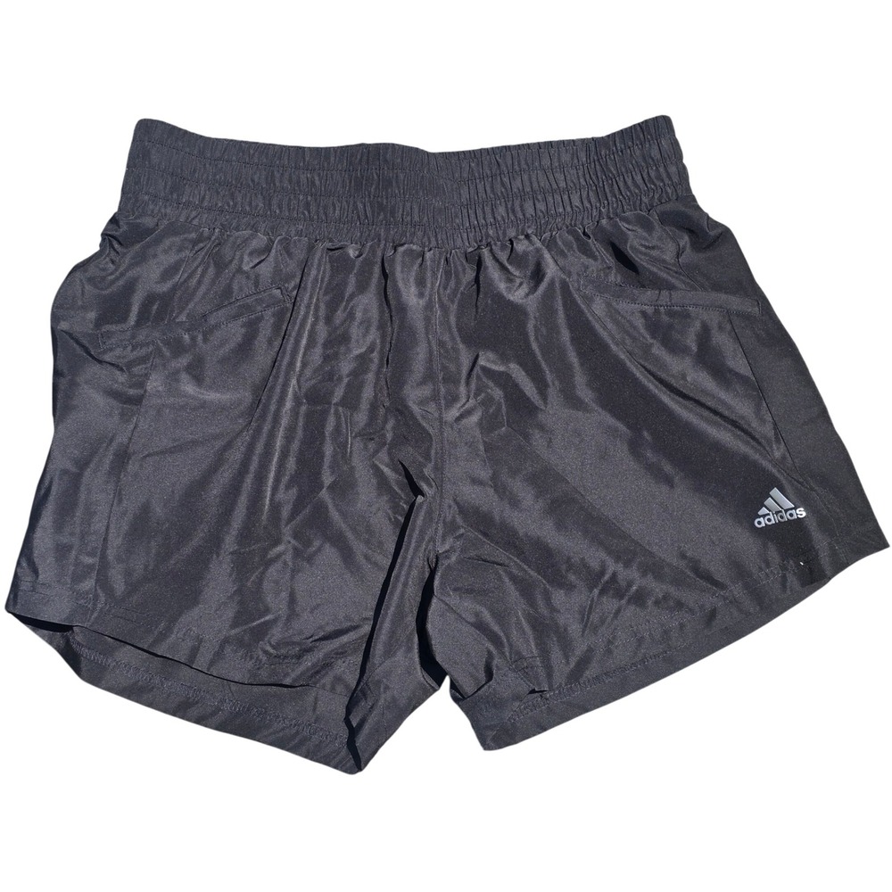 Adidas Golf Performance Shorts Womens Medium Black Polyester Athletic Activewear